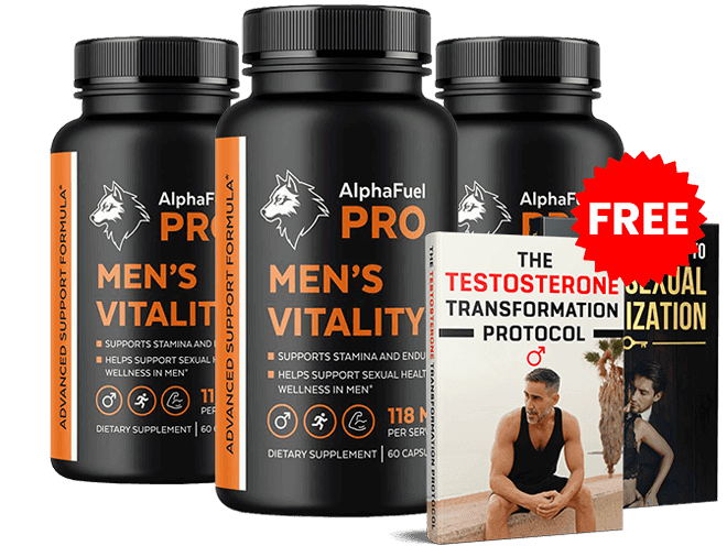 AlphaFuel Pro 3 Bottles Package